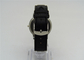 Black Men Quartz Watch leather strap Japan analog Movement with luminous dial