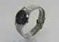 Unisex Metal Wrist Watch 1 ATM Business Wrist Watch With Steel Ribbon  Bands
