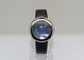 Domed glass Alloy leather strap wrist watch 36MM with SGS RoHS certificate