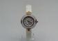 Round alloy Ladies Bracelet Watch analog quartz  immitation womens ceramic watches