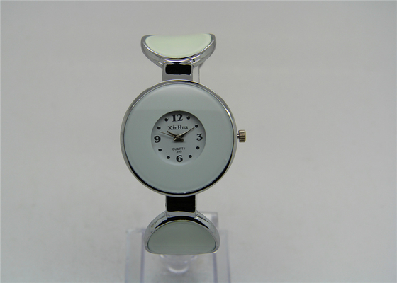 Orologio in lega di zinco 36MM del braccialetto delle signore con il caso della parte posteriore dell'acciaio inossidabile